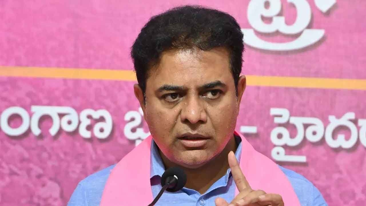 KTR denies buzz on BRS-BJP merger; warns pink party foes