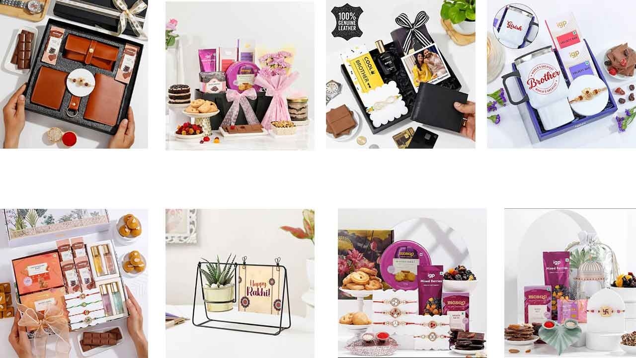 Thoughtful Hampers to surprise your siblings on this Raksha Bandhan from IGP