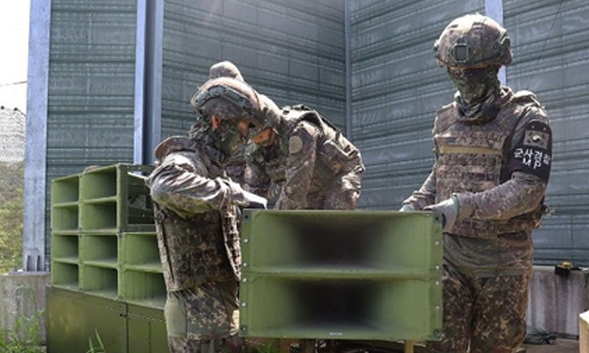 North Korea begins dismantling border loudspeakers after South Korea's move