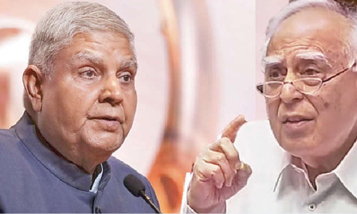 Sibal's concern for 'Laapata V-P'
