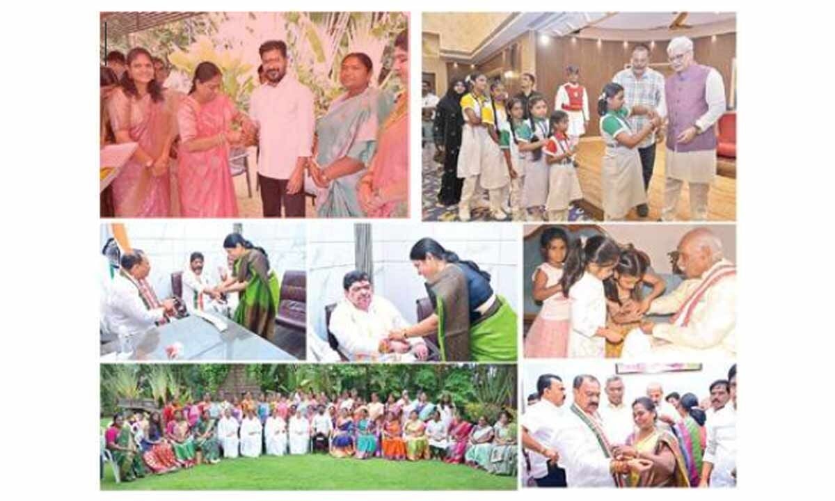 ‘Raksha Bandhan' celebrated with fervour across State