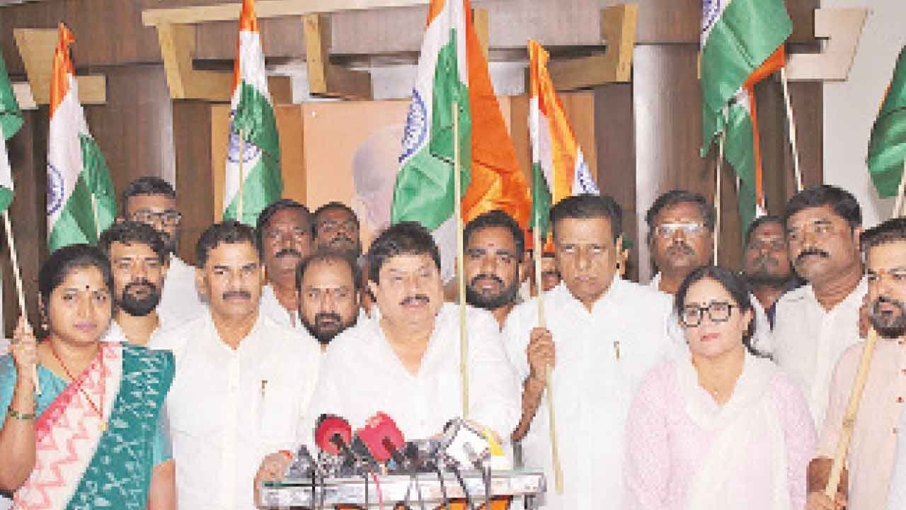 BJP Telangana gears up for grand Tiranga Yatra celebrations