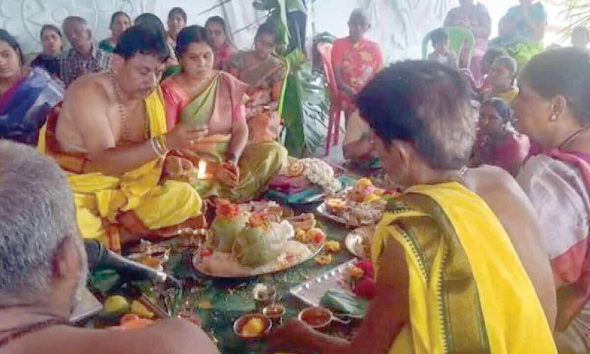 Gadderalla Thimmappa Swamy's Kalyanam held