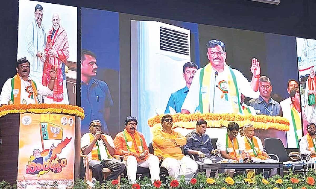 Tirupati will be developed as a spiritual corridor: BJP State chief