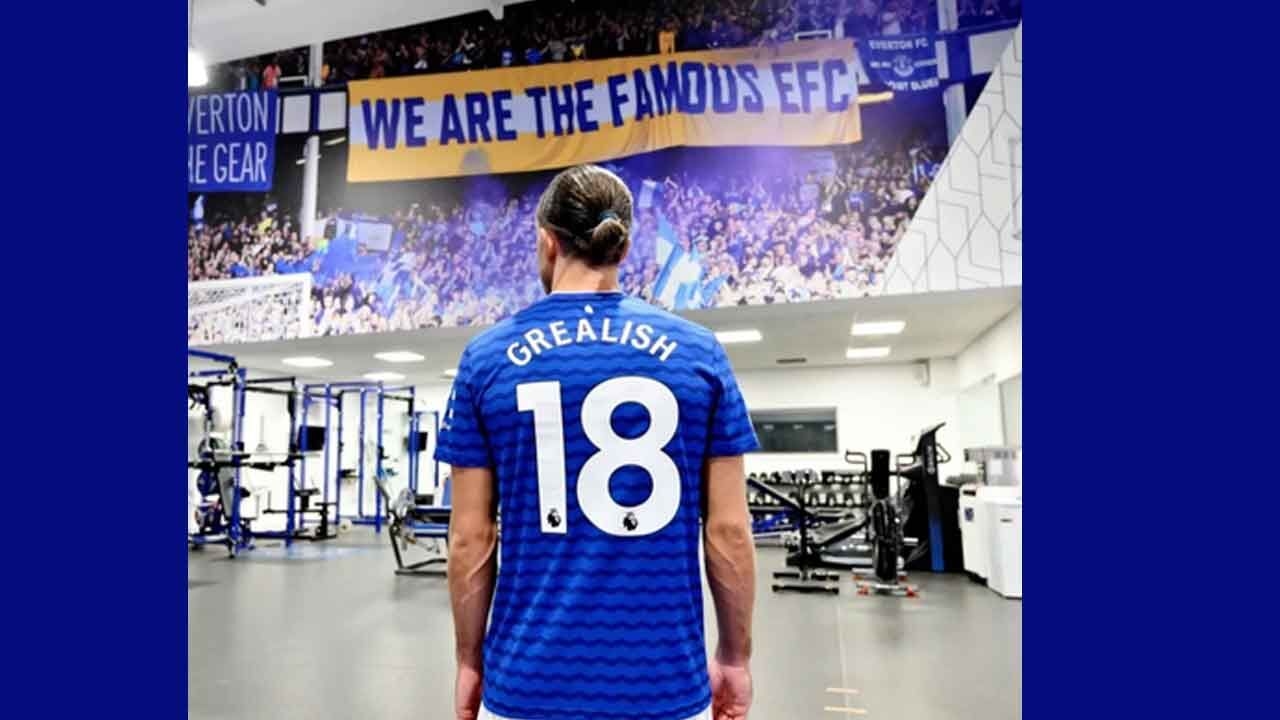 Grealish reveals Rooney, Gascoigne inspiration behind selecting no.18 shirt at Everton