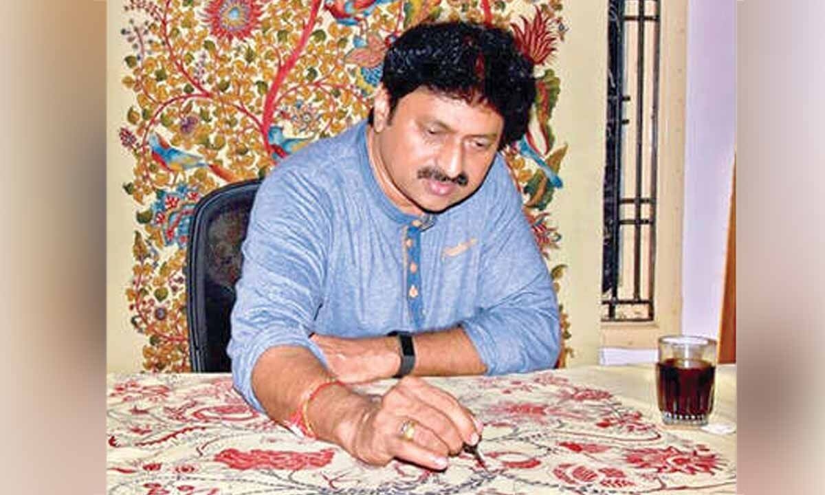 Kalamkari designer gets ‘At Home' invite from Raj Bhavan