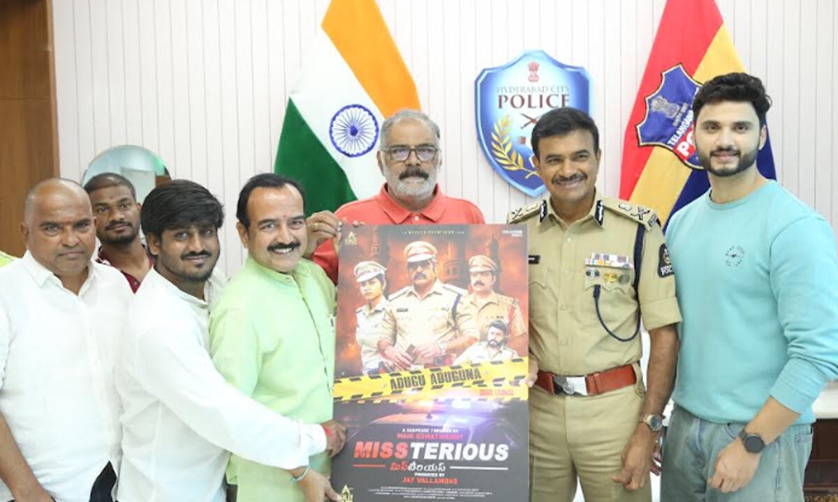 Hyderabad Police Commissioner unveils a song from ‘MissTerious'