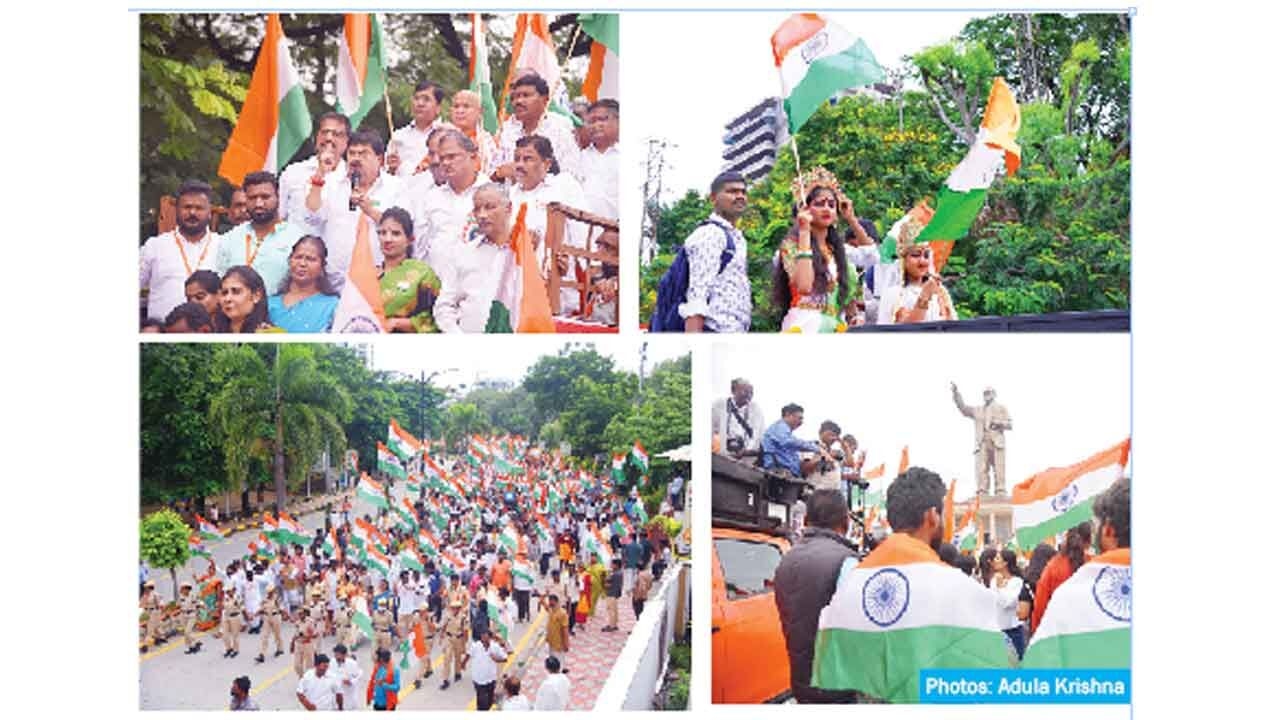 Har Ghar Tiranga yatra celebrated with patriotic fervour
