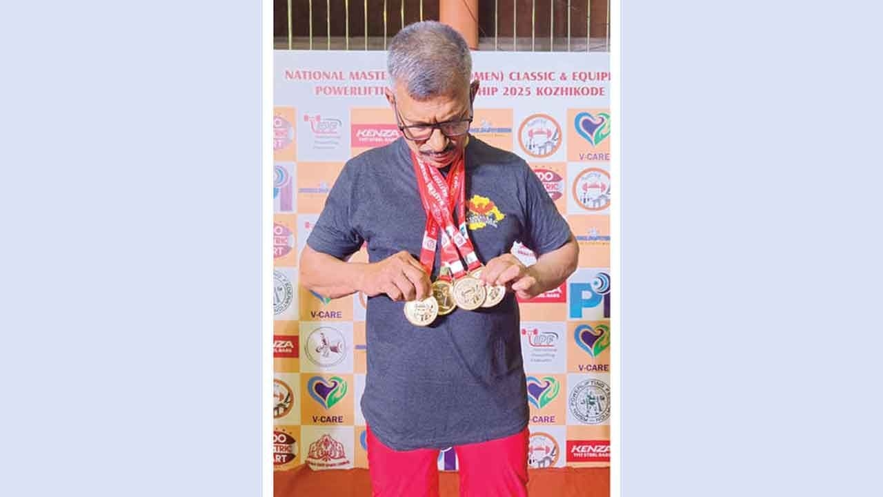 National Powerlifting C'ships: 73-yr-old becomes first ever heart bypass survivor to bag 4 golds