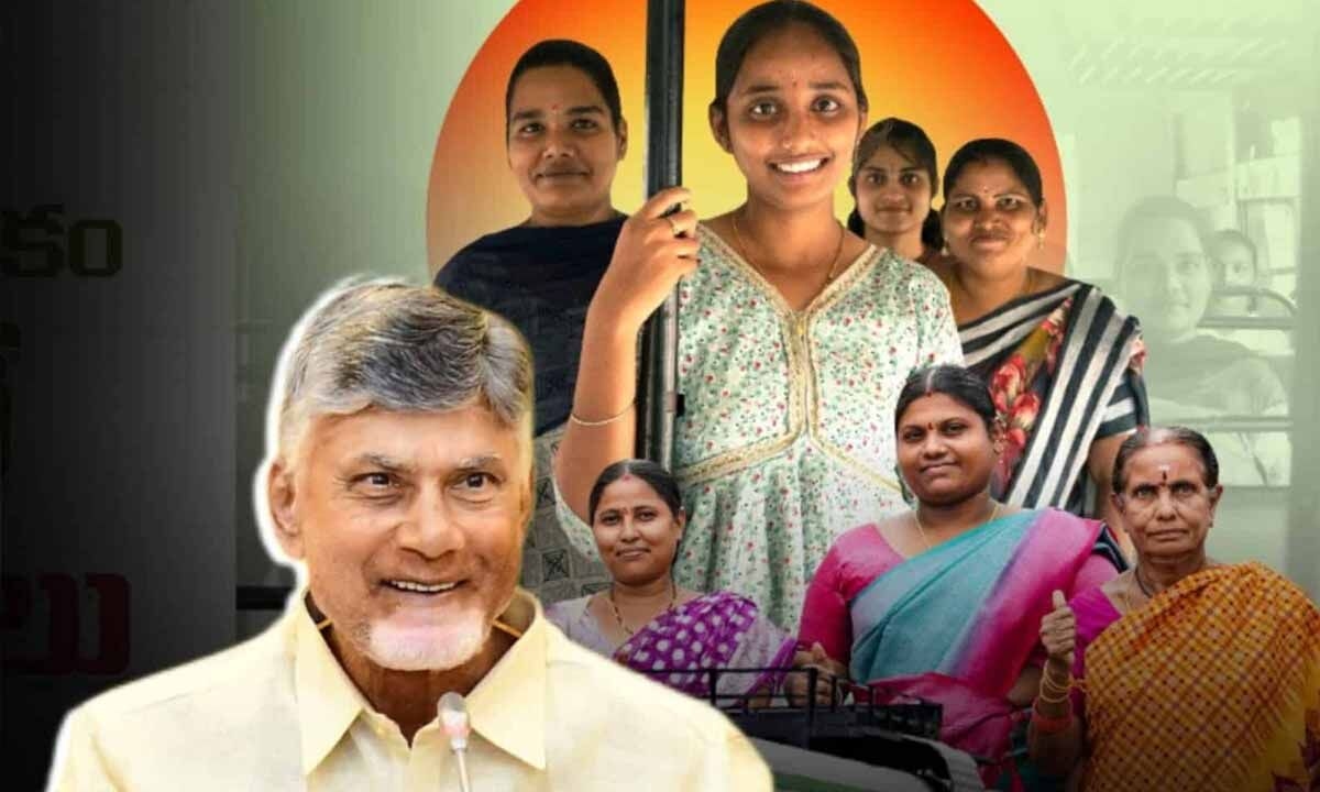 CM Chandrababu to attend Independence Day celebrations and launche 'Stree Shakti' Scheme