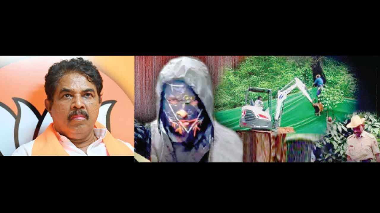 Reveal the name of the masked man in Dharmasthala: LoP