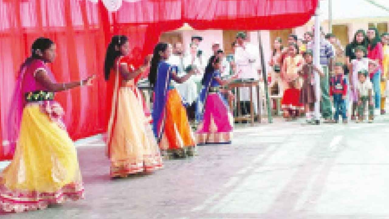 Specially-abled students perform national anthem in sign language