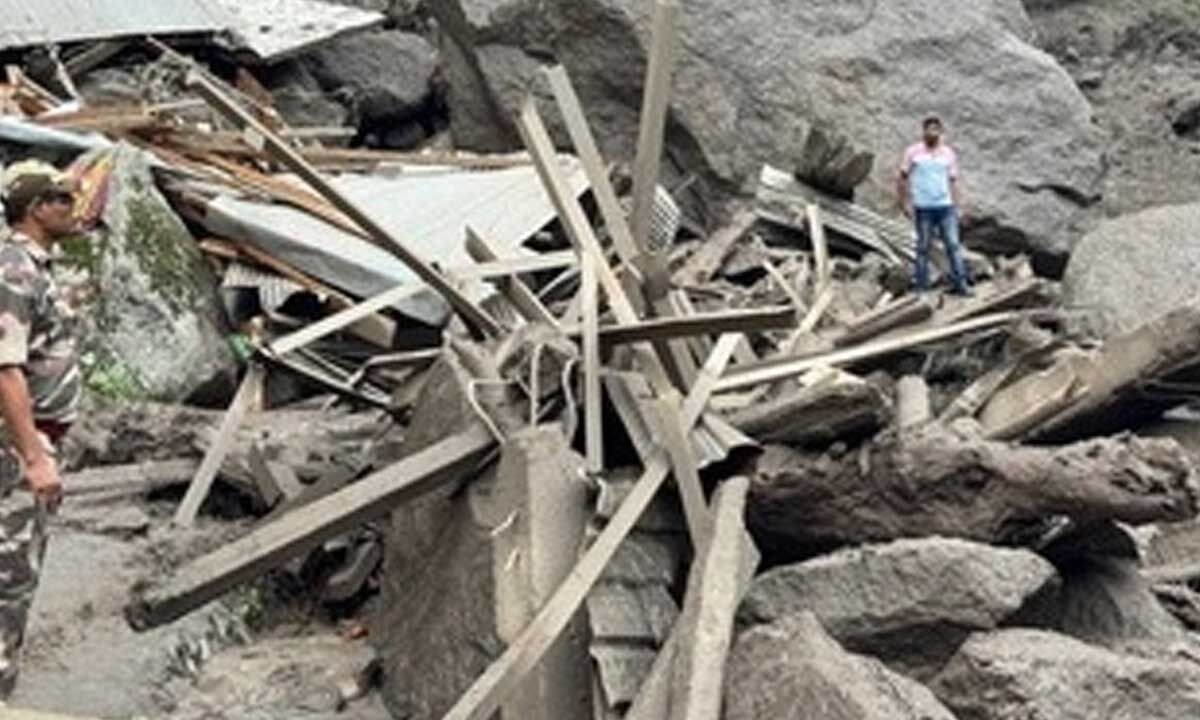 Four killed in flash floods triggered by cloudburst in J&K's Kathua