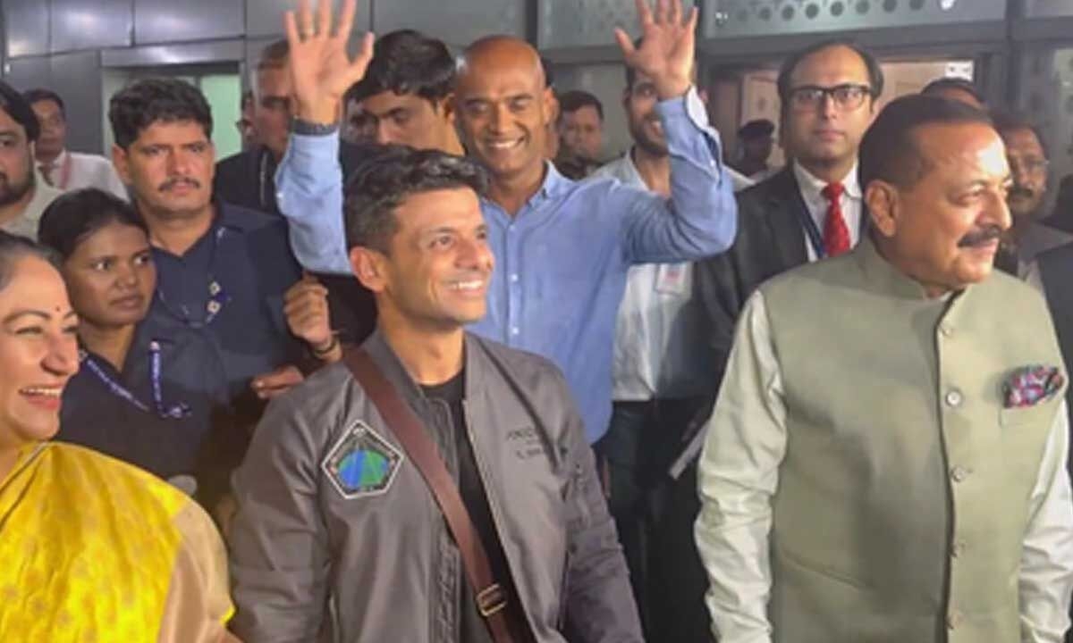 Made us proud: Delhi residents give warm welcome to Astronaut Shubhanshu Shukla