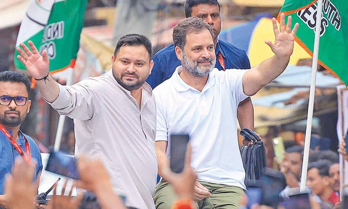 Rahul Gandhi kicks off ‘Voter Adhikar Yatra'