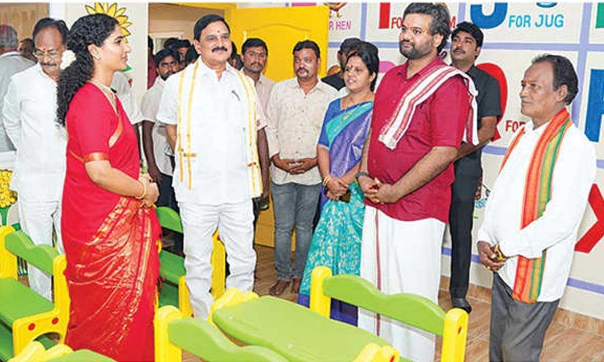 CBSE school inaugurated at Perupalem