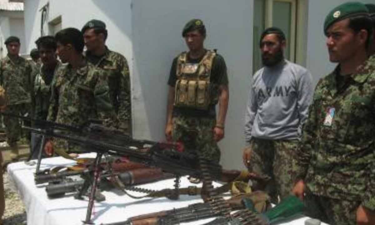 Afghan police seize weapons, ammunition in two provinces