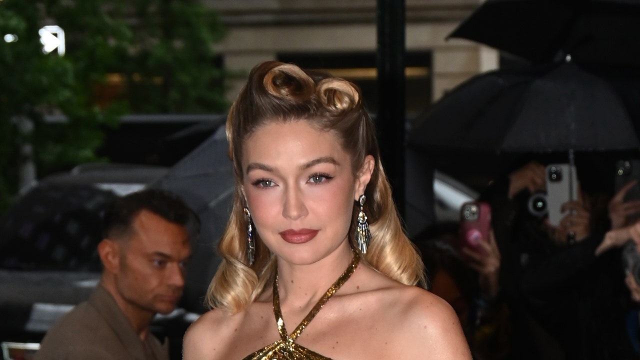Gigi Hadid Goes Full Pinup For the 2025 Met Gala