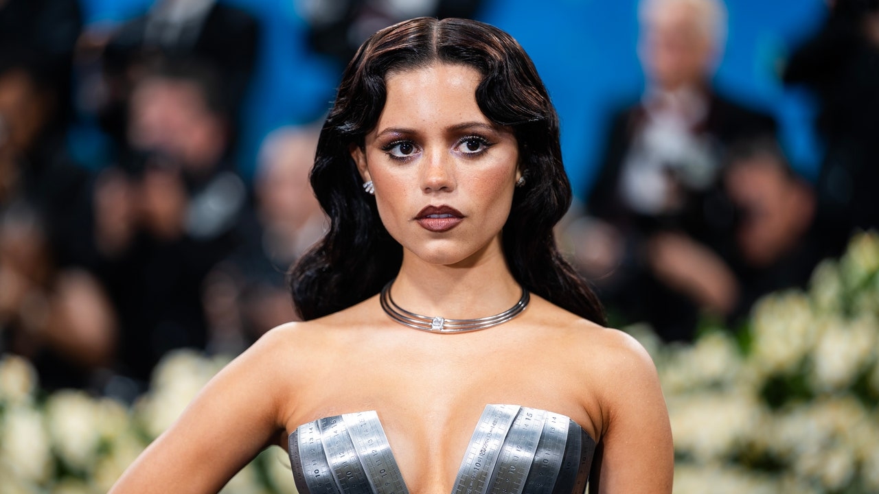 The Meaning Behind Jenna Ortega's Metal Ruler Dress at the 2025 Met Gala