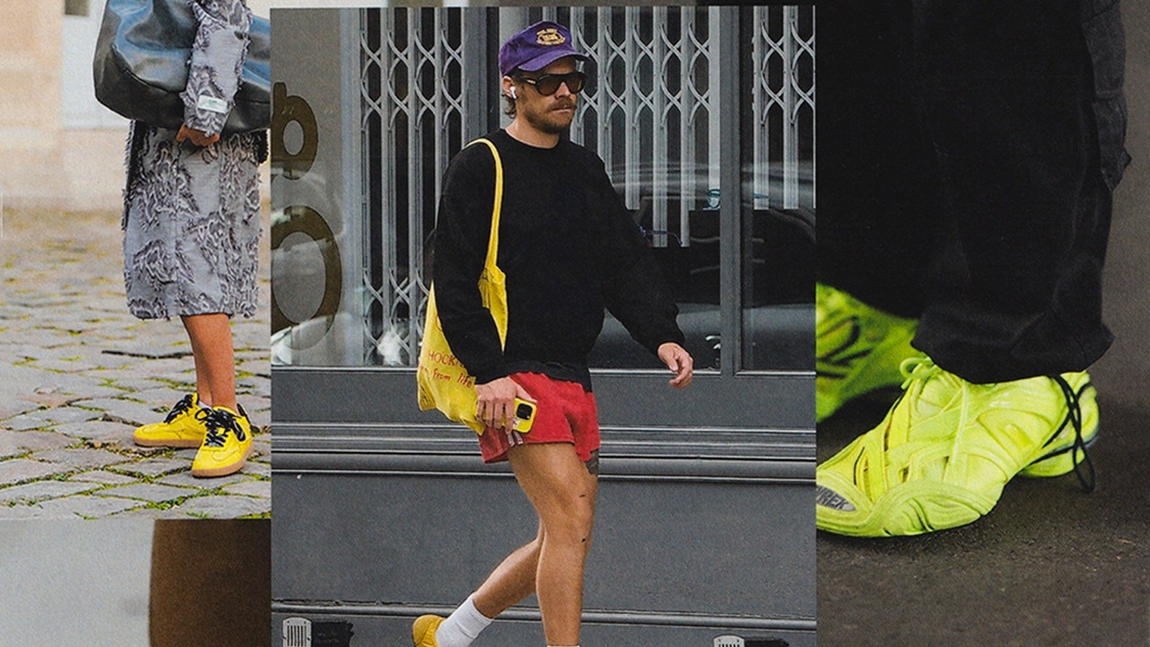 Forget Neutrals! An Odd-Hued Sneaker Is My Summer Shoe