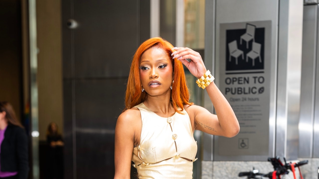 Keke Palmer Is a Vintage Versace Golden Girl