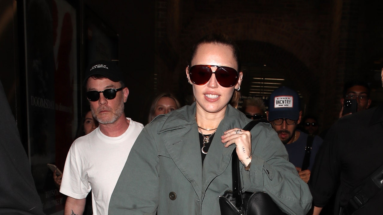When in London, Miley Cyrus Wears the Capital's Favorite Freakiest Shoe