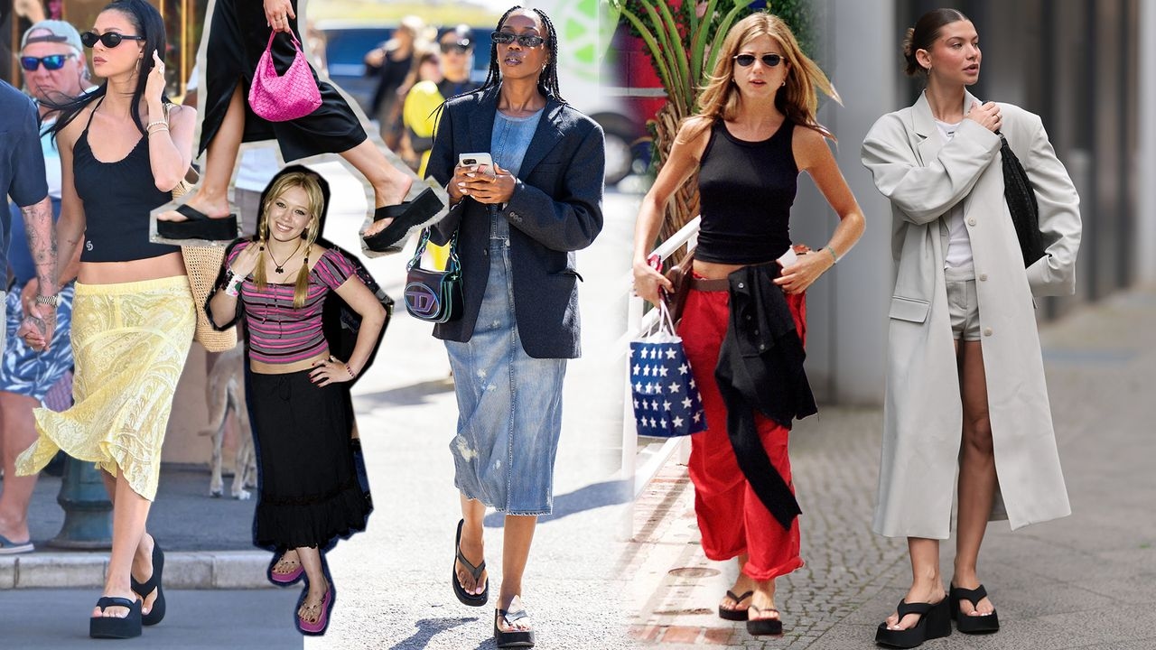 Paging '90s Kids! Platform Flip-Flops Are Stomping Their Way Back in Style