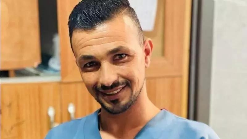 ممرض فلسطيني قتله صندوق مساعدات .