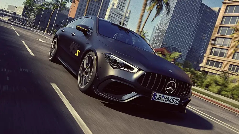 مرسيدس تودع AMG CLA45s الحالية بنسخة خاصة محدودة