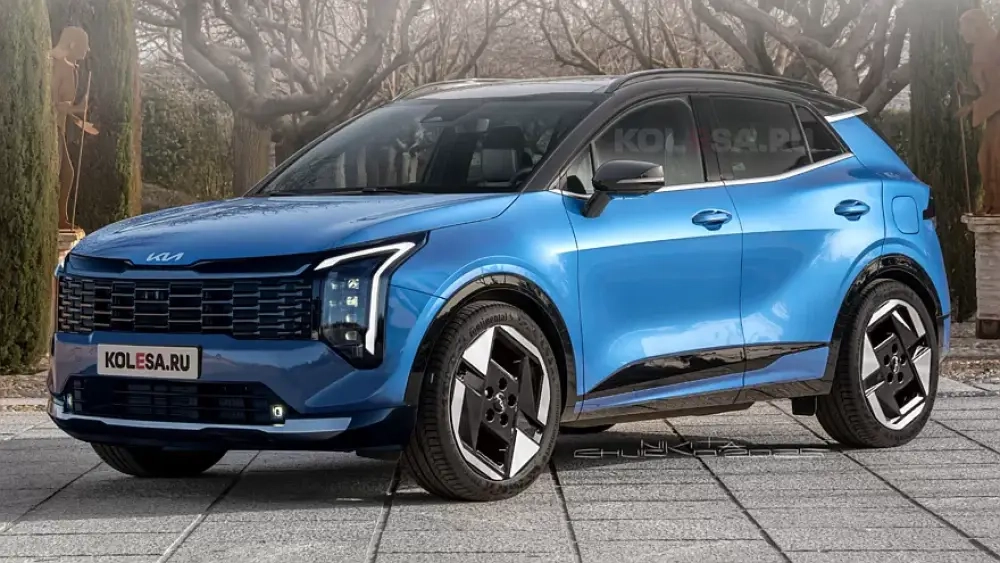 Autozone - الصور التوقعية للنسخة الأوروبية من كيا سبورتاج 2026 الفيس ليفت الجديدة