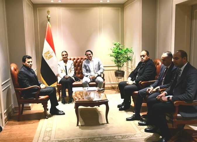 وزير الشباب والرياضة يبحث استعدادات الإسكواش المصري لبطولة العالم في أمريكا والبرنامج الأولمبي