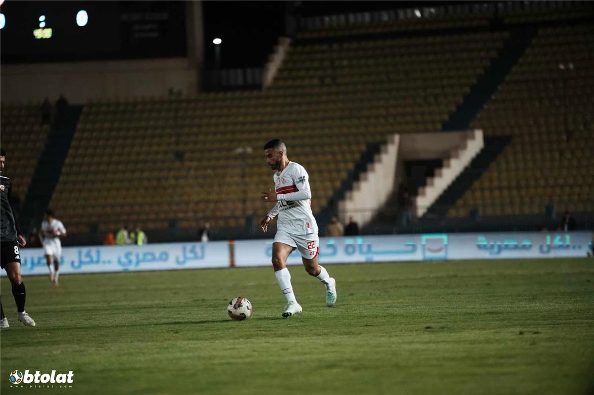 ناصر ماهر يسجل هدف تعادل الزمالك أمام بتروجيت (فيديو)