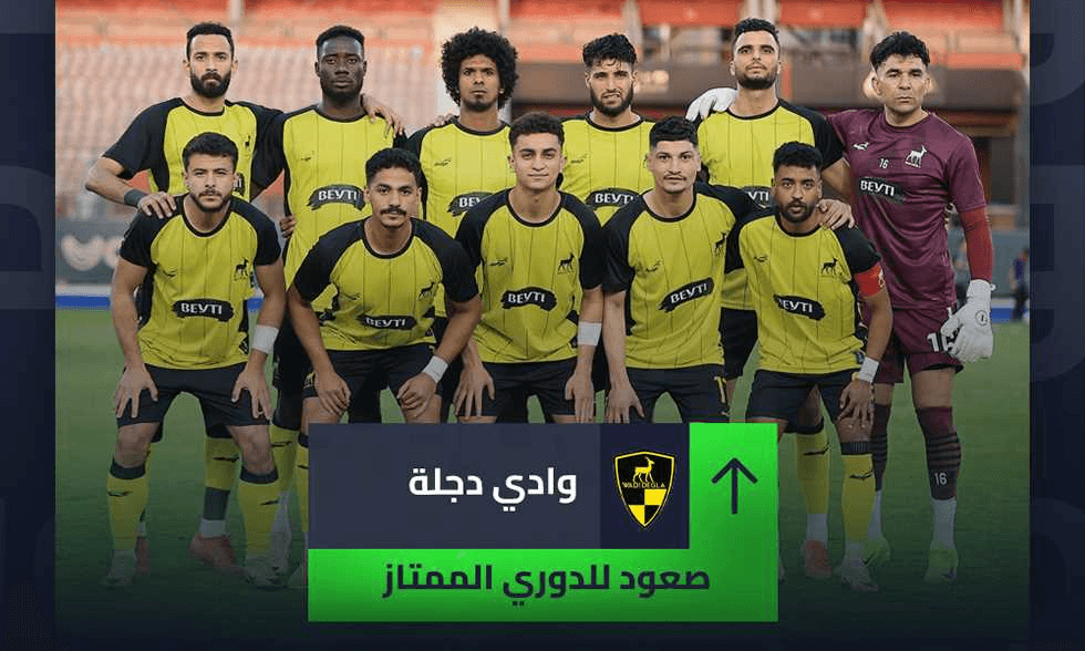 عودة الغزلان.. وادي دجلة يتأهل إلى الدوري المصري بعد غياب 4 مواسم
