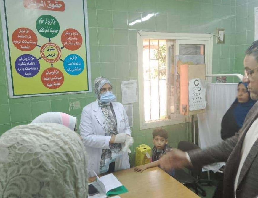 وكيل صحة المنوفية يُحيل مسئولي وحدة البتانون الصحية للتحقيق