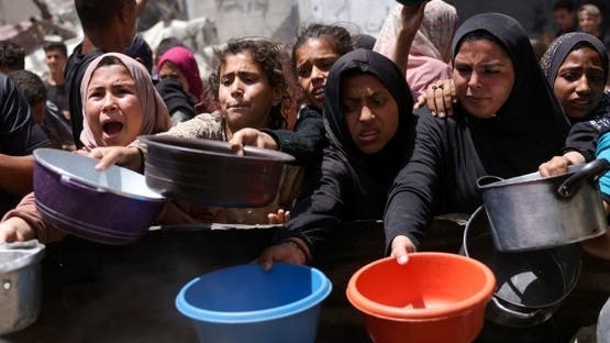 حكومة غزة: المجاعة تزداد شراسة وما يجري مسرحية هزلية