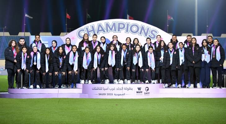 المنتخب النسوي تحت سن 17 ثالثاًً في بطولة غرب آسيا