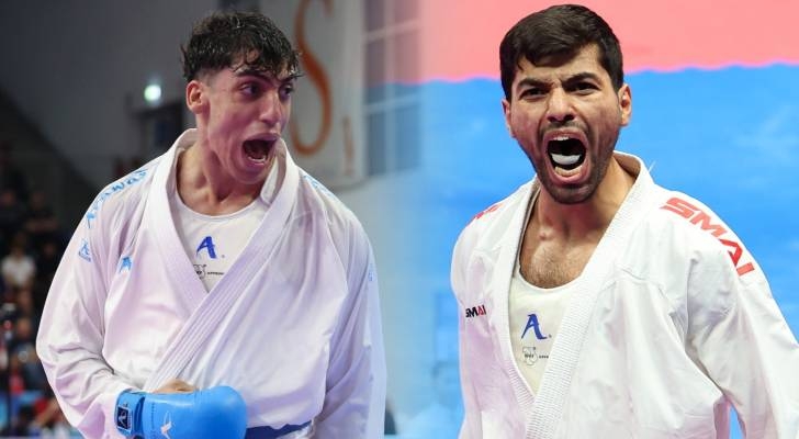 ثنائي الكراتيه الأردني في دورة الألعاب العالمية