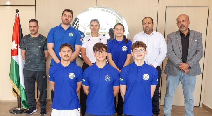 مشاركة أردنية في بطولة كأس العالم لسباحة الزعانف
