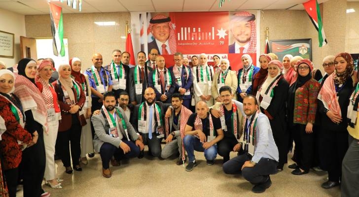 النيابة العامة الأردنية تحتفل بعيد الاستقلال الـ79