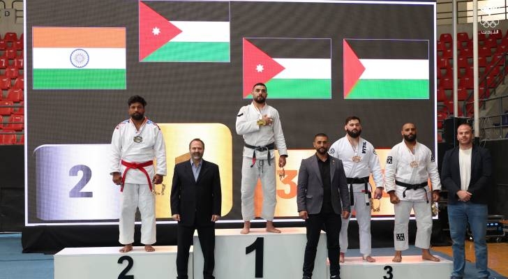ذهبية وبرونزية للأردن في بطولة آسيا للجوجيتسو