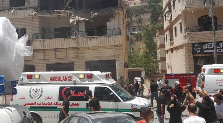 مراسلة رؤيا: شهيدة وعدد من الجرحى ودمار واسع إثر غارات "إسرائيلية" على النبطية جنوبي لبنان