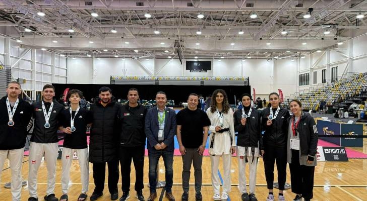 6 ميداليات ملونة للمنتخب الوطني للتايكواندو في أستراليا
