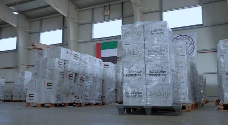 بالتعاون مع الأردن.. الإمارات تنفذ الإنزال الجوي الـ71
