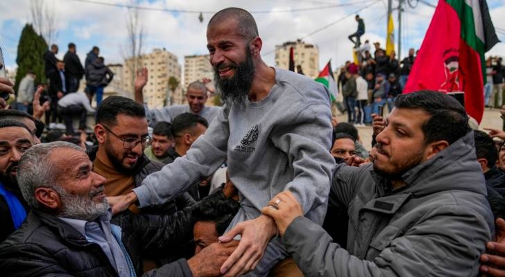 ِOver 1,100 Palestinian detainees released; largest exchange set for tomorrow