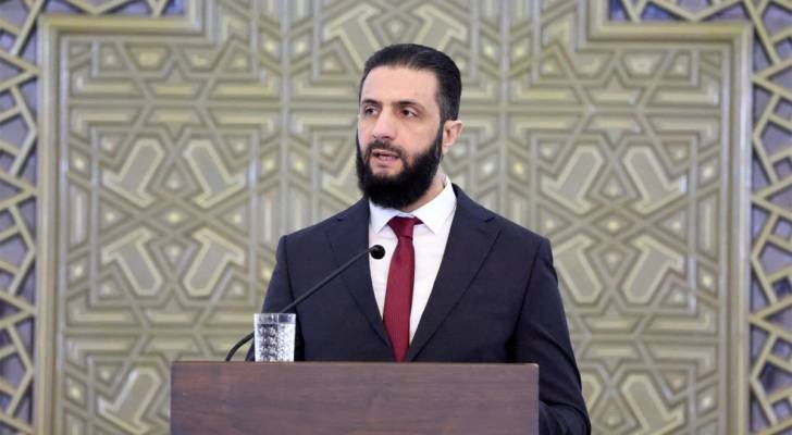 Ahmed Al-Sharaa concludes visit to Jordan