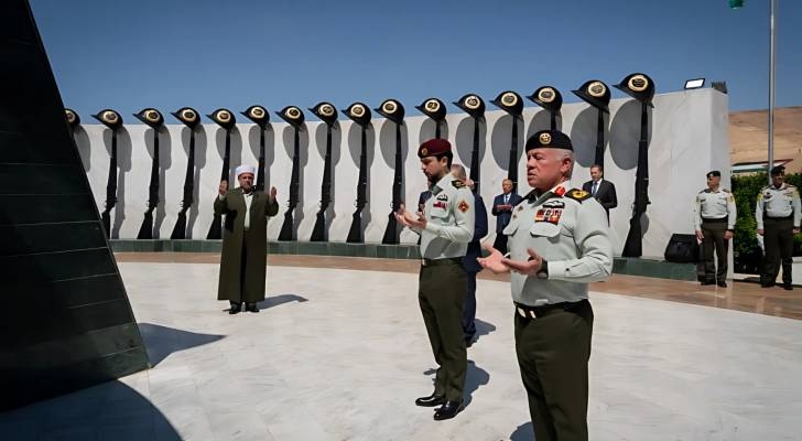 King attends Armed Forces ceremony marking Karama Battle anniversary