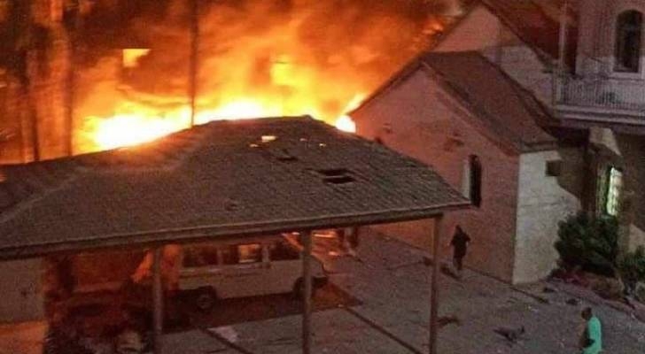 'Israel' bombs Al-Ahli Baptist hospital in Gaza after threat, patients evacuated