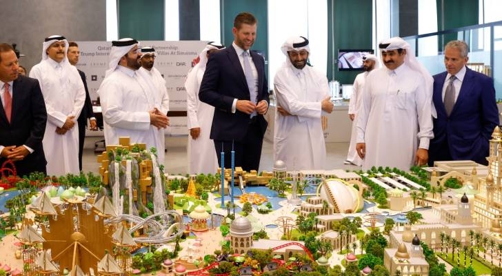 Trump partners with Qatari firm on $3B golf resort project