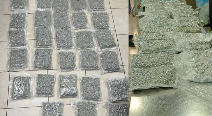 Jordan customs thwarts 16-kilo marijuana smuggling at Queen Alia airport