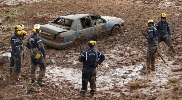 Bodies of Belgian mother, son found after floods in southern Jordan